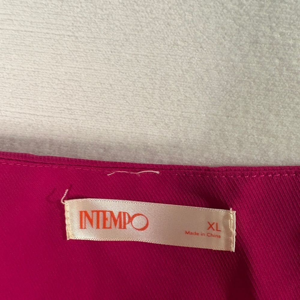 Intempo Women's Pink Blouse - Picture 2 of 4
